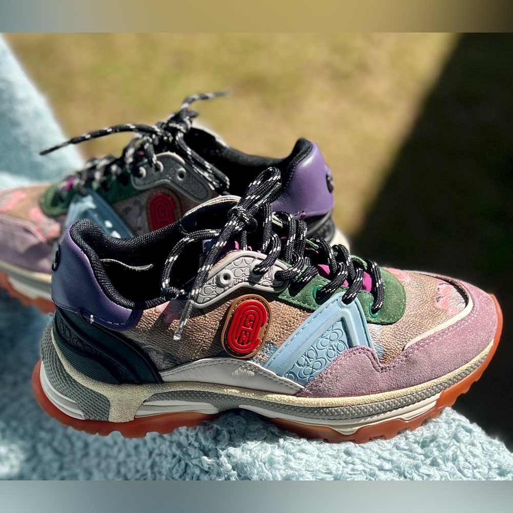 Coach C143 Printed Runner Sneaker